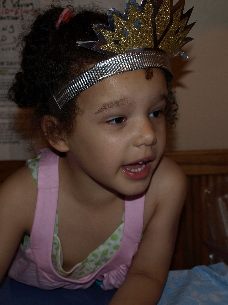 Birthday Tiara Closeup