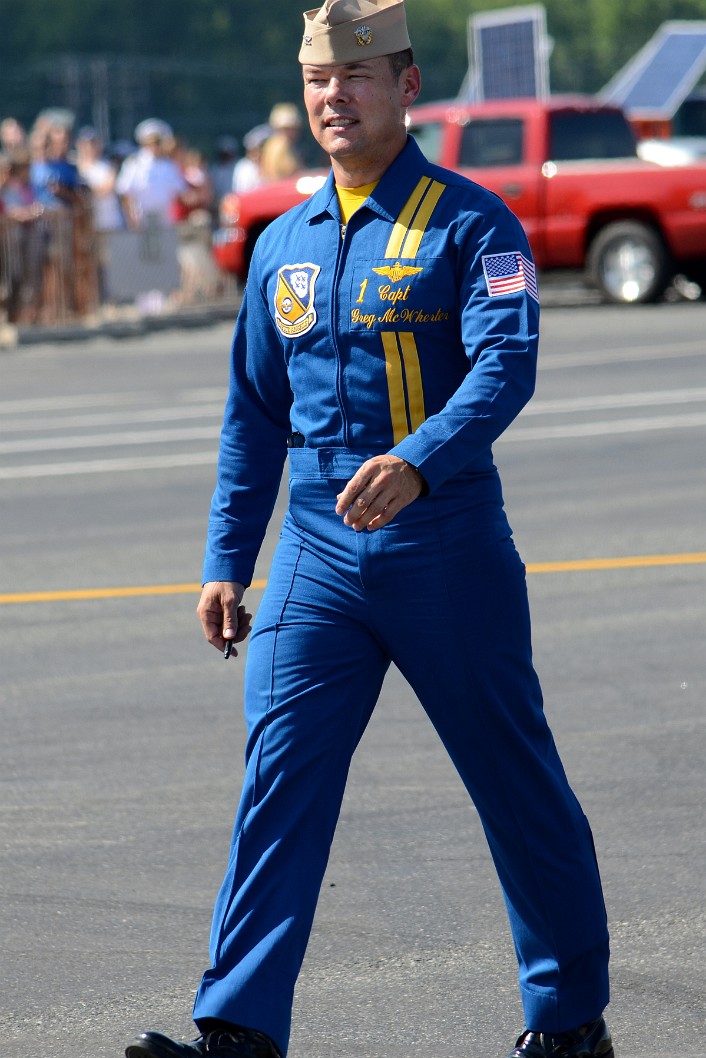 Capt. Gregory McWherter Strolling on the Tarmac Capt. Gregory McWherter Strolling on the Tarmac