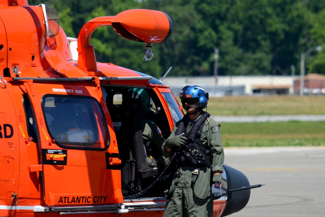 Coast Guard Helicoptor Crewman Coast Guard Helicoptor Crewman