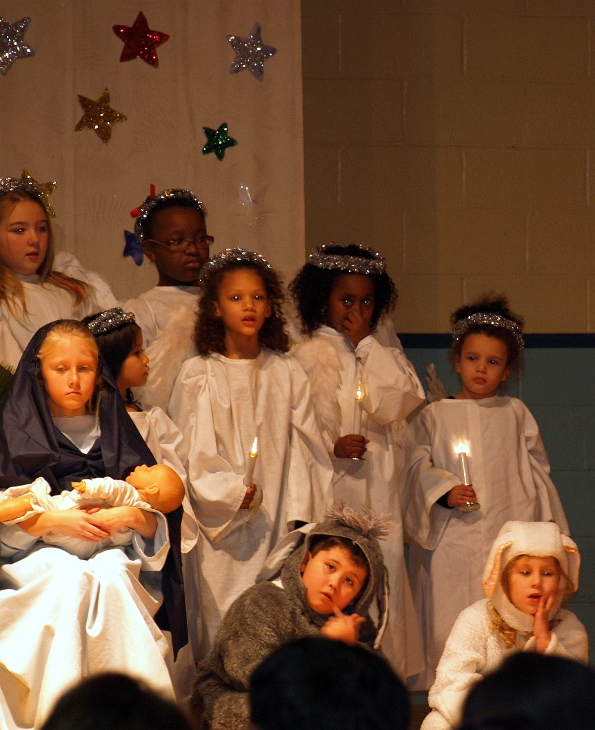 The Little Angel Starring in the School Play The Little Angel Starring in the School Play