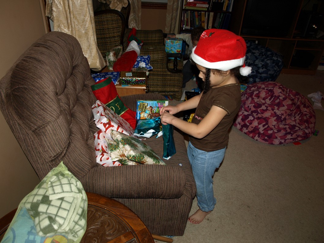 Ripping Open the Presents Ripping Open the Presents