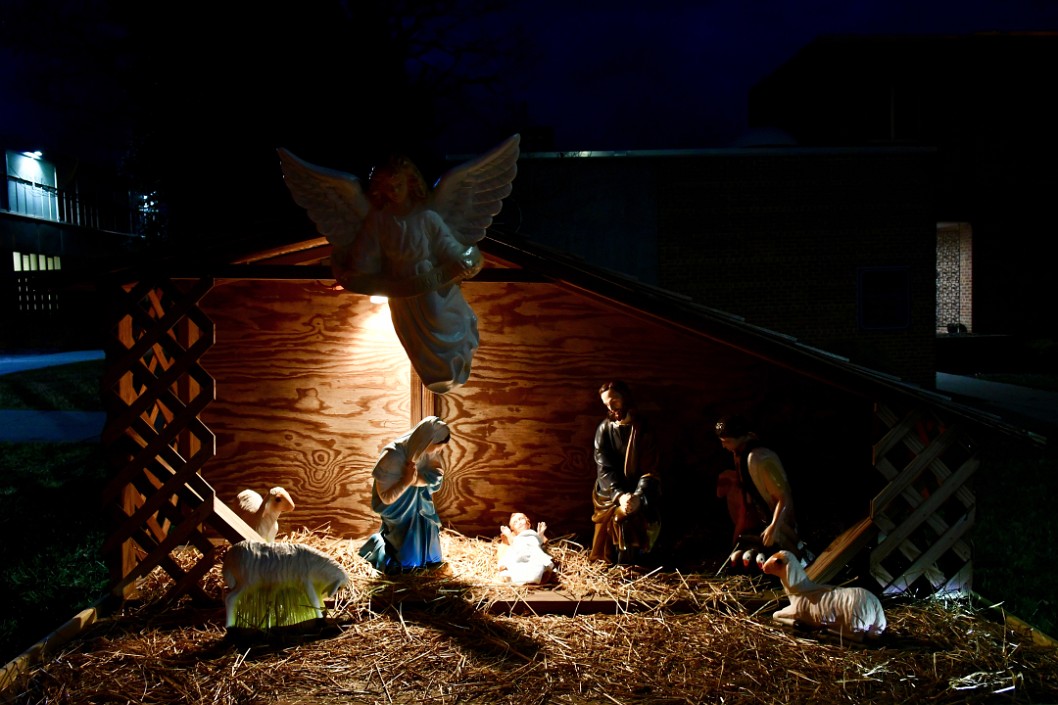 Nativity Scene at OLV