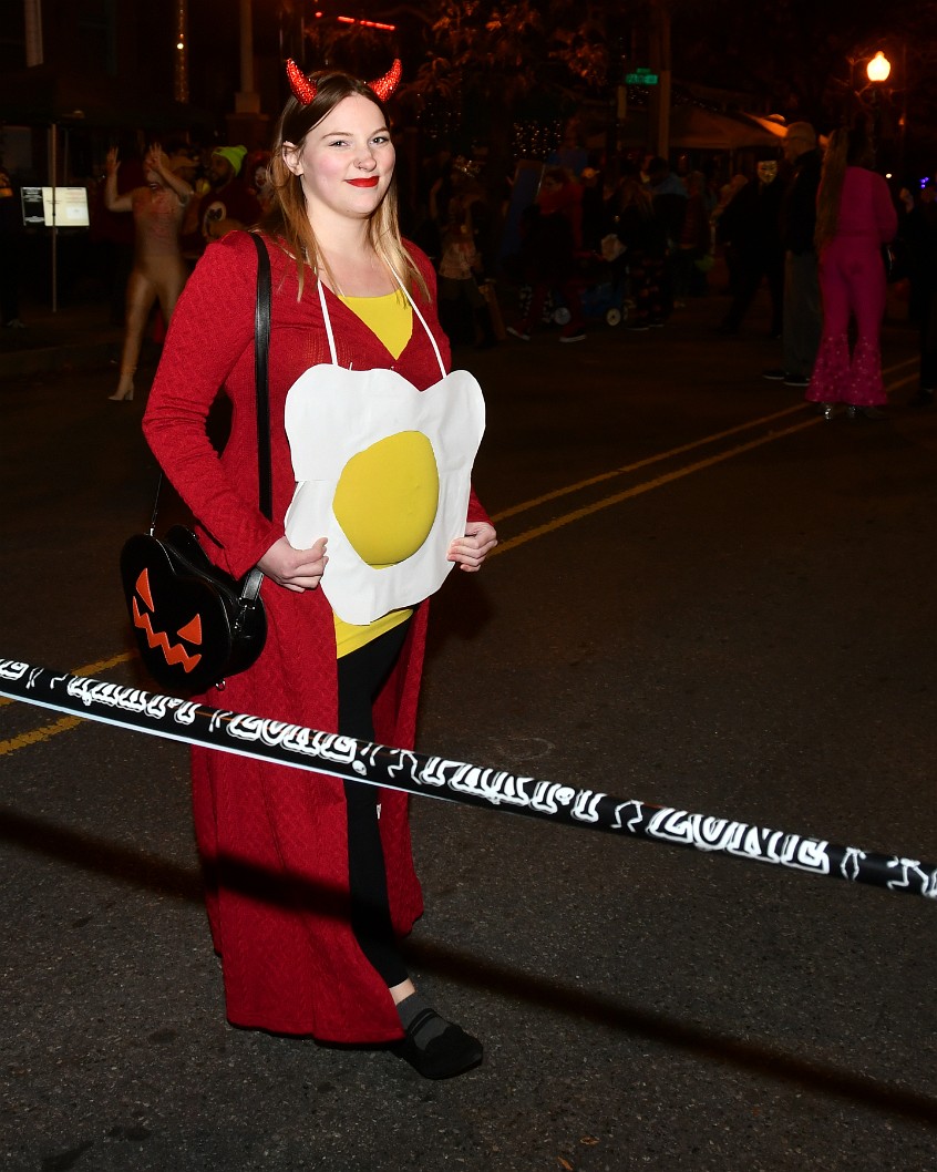 A Walking Deviled Egg